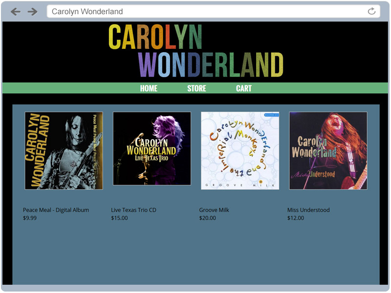 Client storefront example