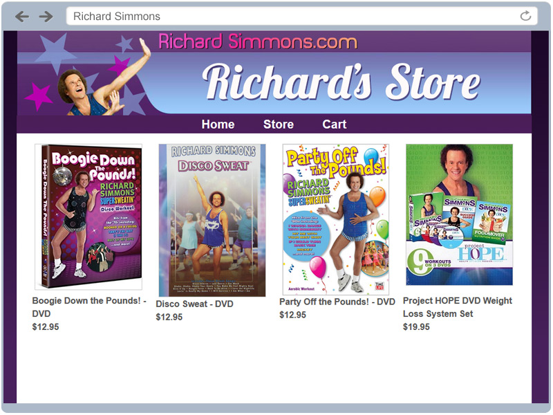 Client storefront example